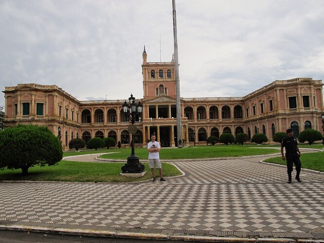 Palacio de Lopez, резиденция президента Парагвая