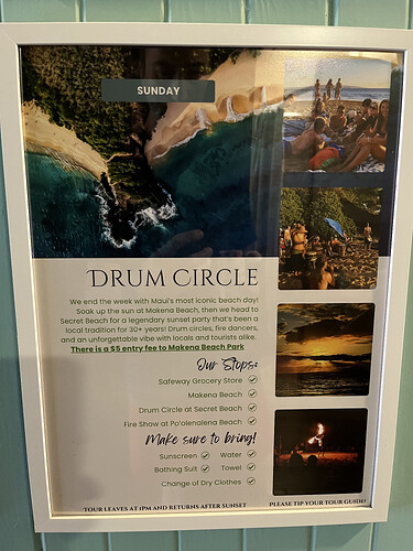 Sunday - Drum Circle